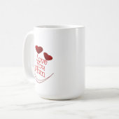 Amour pour maman Mug (Devant gauche)