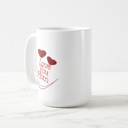 Amour pour maman Mug (Devant gauche)