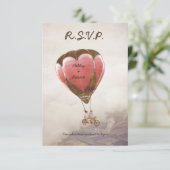 Amour RÊVE Mariage RSVP Invitation RSVP (Debout devant)