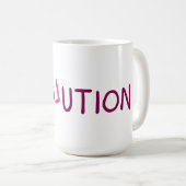 Amour Revolution Mug (Devant droit)