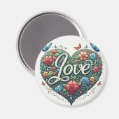 Amour romantique aimant (Recto/Verso)