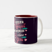 Amour romantique Letter Mug (Devant droit)