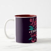 Amour romantique Letter Mug (Gauche)