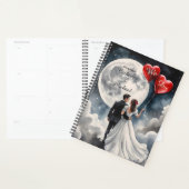 Amour romantique sur Cloud Neuf Mariage Fairytale (Devant avec enveloppe)