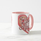 Amour romantique Vous avez toujours Mug Parfait Va (Devant droit)