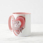 Amour romantique Vous avez toujours Mug Parfait Va (Devant gauche)