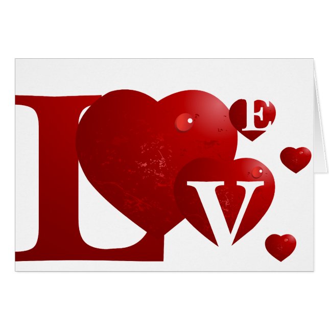 AMOUR Rouge (Devant horizontal)