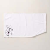 Amour Serviette de bain ensemble (Serviette à main)