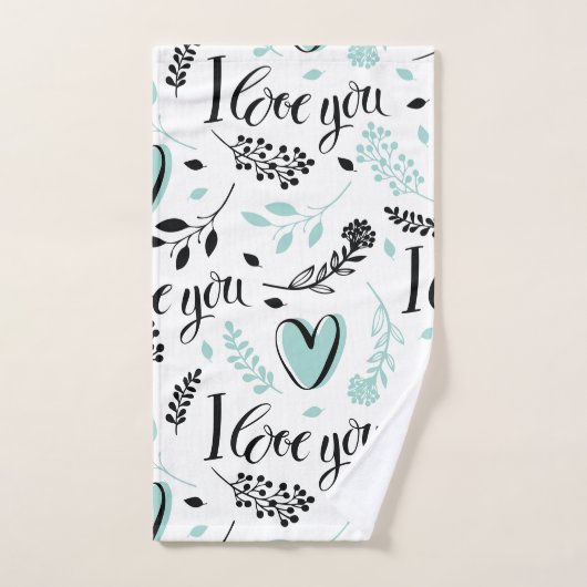 Amour Serviettes De Bain Set (Serviette à main)