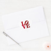Amour, Stickers Coeur (Enveloppe)