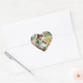 amour sucré Girl Heart Stickers (Enveloppe)