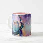 Amour sur une tasse d'oscillation de lune (Devant gauche)