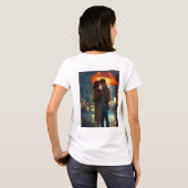 Amour - T-shirt Couple mignon (Dos entier)