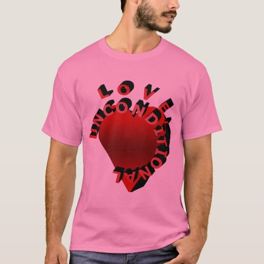Amour, T-shirt sans conditions (Devant)