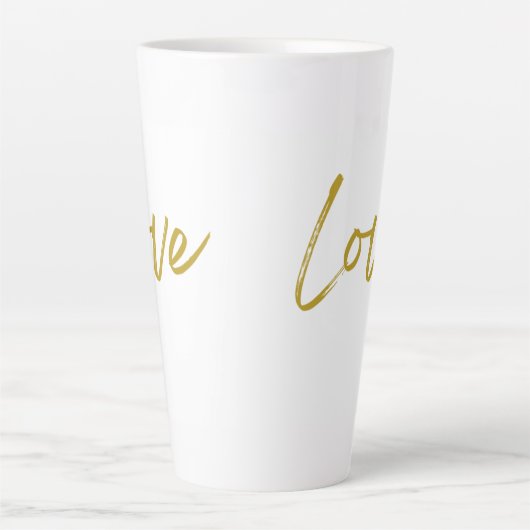 Amour Tall Latte Mug (Devant)