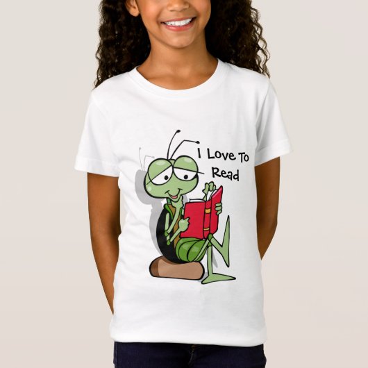 Amour tellement mignon d'I pour lire le T-shirt (Devant)