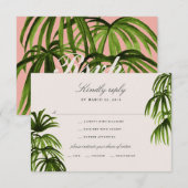 Amour tropical / RSVP (Devant / Derrière)
