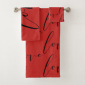 Amour Typographie De Script Tendance Moderne TOUTE (En situation)