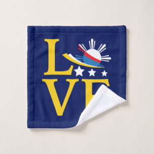 Amour - Typographie du drapeau philippin