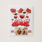 amour valentines puzzle enfants (Vertical)