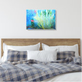 amour vie jardin toile enveloppé (Insitu(Chambre))