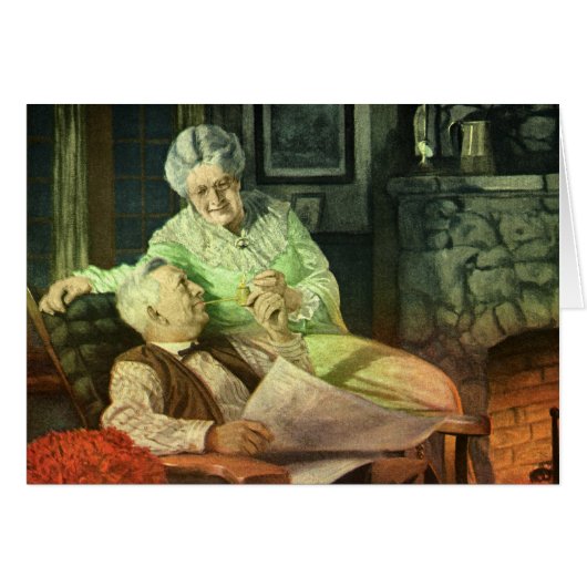 Amour vintage et romance; Grands-parents romantiqu (Devant horizontal)