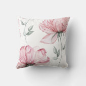 Amour Vit Ici Nom Jeter Oreiller (Verso)