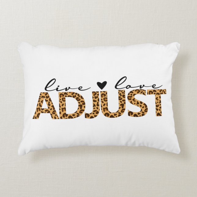 Amour vivant ajusté, coussin chiropratique, chiro  (Devant)