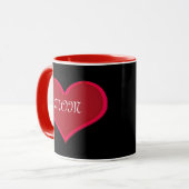 Amour, votre favori ! Tasse de maman (Devant gauche)