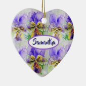 Amour Vous Customisez Filles Nom Ornement Floral (Droite)