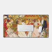 Amoureux, Alphonse Mucha (Clavier et souris)