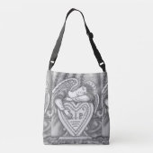 AMOUREUX ANGE GUARDIEN, SAC CORPOREL CROSS CROSS (Dos)