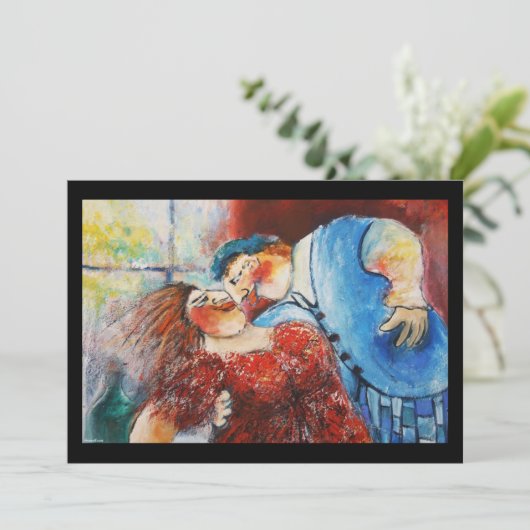 Amoureux Danse Invitation (Debout devant)