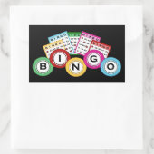 Amoureux de Bingo de jeu sticker (Sac)