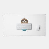 Amoureux De Café Chibi Sloth - Cute Kawaii Sloth H (Clavier et souris)