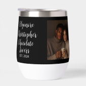 Amoureux de chocolat Noms personnalisés Établ. Pho (Droite)