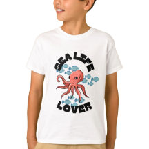 amoureux de la mer pieuvre Enfants T-shirt Basic