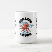 amoureux de la mer poulpe classique Mug (Centre)