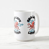 amoureux de la mer poulpe classique Mug (Devant droit)