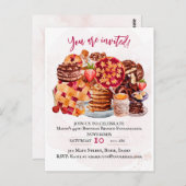 Amoureux De La Nourriture, Invitation À La Fête De (Devant / Derrière)