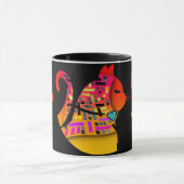 AMOUREUX DE LES CHATS CAT FANCY Novelty Mug (Centre)