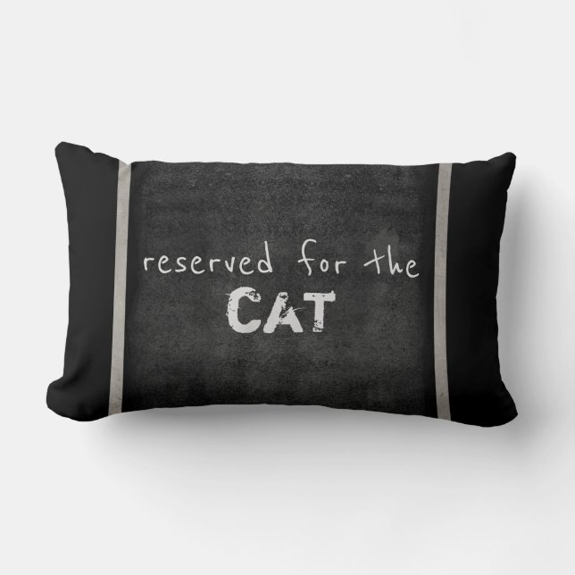 amoureux de les chats citent coussin humour gris e (Recto)