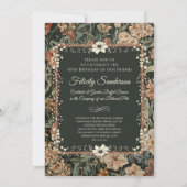 Amoureux de les chats Invitations de fête d'annive (Dos)