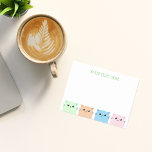 Amoureux de les chats personnalisés<br><div class="desc">Amoureux de les chats personnalisés mignons Post-it Notes. Un cadeau ou un objet idéal pour les amoureux de les chats comme vous.</div>