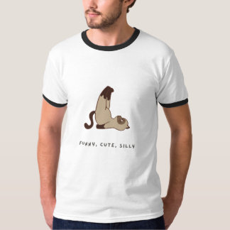 Amoureux de les chats T-shirt drôle & mignon