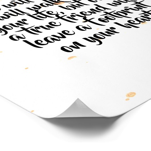 amoureux de les chiens citation poster design empr (Coin)