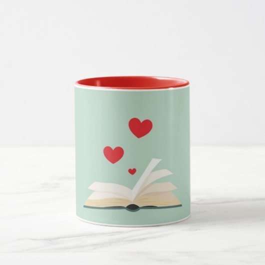 ***AMOUREUX DE LIVRES OU MUG DE BIBLIOTHÈQUE*** (Centre)