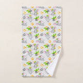 amoureux de souris carrelées (Serviette à main)