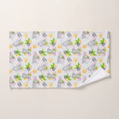 amoureux de souris carrelées (Serviette à main)