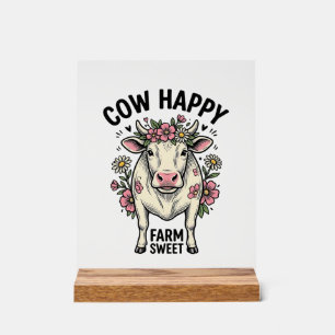 Amoureux de vaches mignonnes Art animalier de ferm